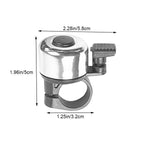 Bicycle Bell Alloy Mountain Road Bike Horn Sound Alarm For Safety Cycling Handlebar Metal Ring Bicycle Call Bike Accessories Aluminum Bicycle Bell Loud Crisp Clear Bike Bell Road Mountain Bike Ring Bell  For Adults Kids Boys Girls Stevvex