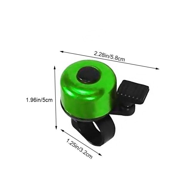 Bicycle Bell Alloy Mountain Road Bike Horn Sound Alarm For Safety Cycling Handlebar Metal Ring Bicycle Call Bike Accessories Aluminum Bicycle Bell Loud Crisp Clear Bike Bell Road Mountain Bike Ring Bell  For Adults Kids Boys Girls Stevvex
