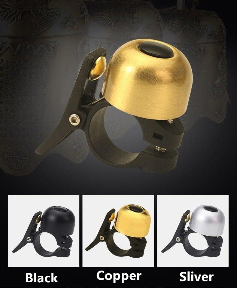 Bicycle Bell Ordinary Classical Handlebar Bell Ring Cycling Bike Bike Bell Sound Road Bike Horn Bicycle Accessories All Metal Body Loud Decent Tone Bicycle Ring Bell For Adults And Kids Stevvex