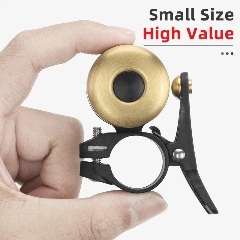 Bicycle Bell Ordinary Classical Handlebar Bell Ring Cycling Bike Bike Bell Sound Road Bike Horn Bicycle Accessories All Metal Body Loud Decent Tone Bicycle Ring Bell For Adults And Kids Stevvex