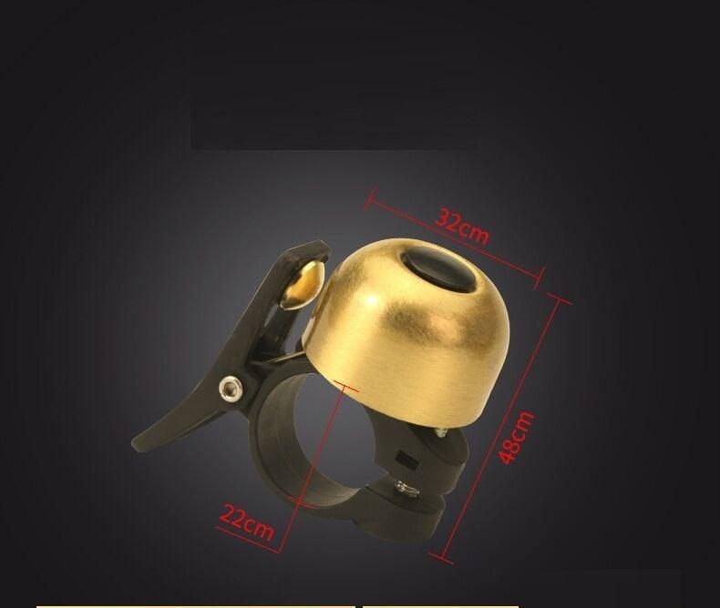 Bicycle Bell Ordinary Classical Handlebar Bell Ring Cycling Bike Bike Bell Sound Road Bike Horn Bicycle Accessories All Metal Body Loud Decent Tone Bicycle Ring Bell For Adults And Kids Stevvex