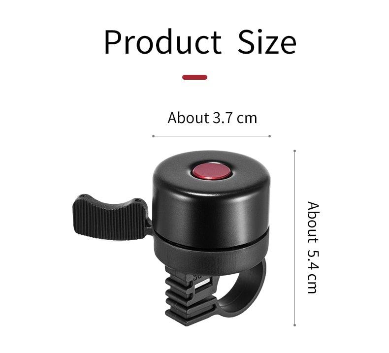 Bicycle Bell Ordinary Classical Handlebar Bell Ring Cycling Bike Bike Bell Sound Road Bike Horn Bicycle Accessories All Metal Body Loud Decent Tone Bicycle Ring Bell For Adults And Kids Stevvex