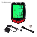 Bicycle Computer Wireless 20 Functions Speedometer Odometer Cycling Wireless Bike Computer Waterproof Bicycle Speedometer Odometer Support Smart Sensor LCD Backlight Display For Road Cycling Stevvex