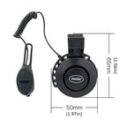 Bicycle Electric Bell USB Charging Bike Electronic Horn Waterproof Outdoor Cycling Accessories Bicycle Bell Riding Equipment Electric Bike Horn Electronic Bicycle Bell Waterproof Cycling Stevvex