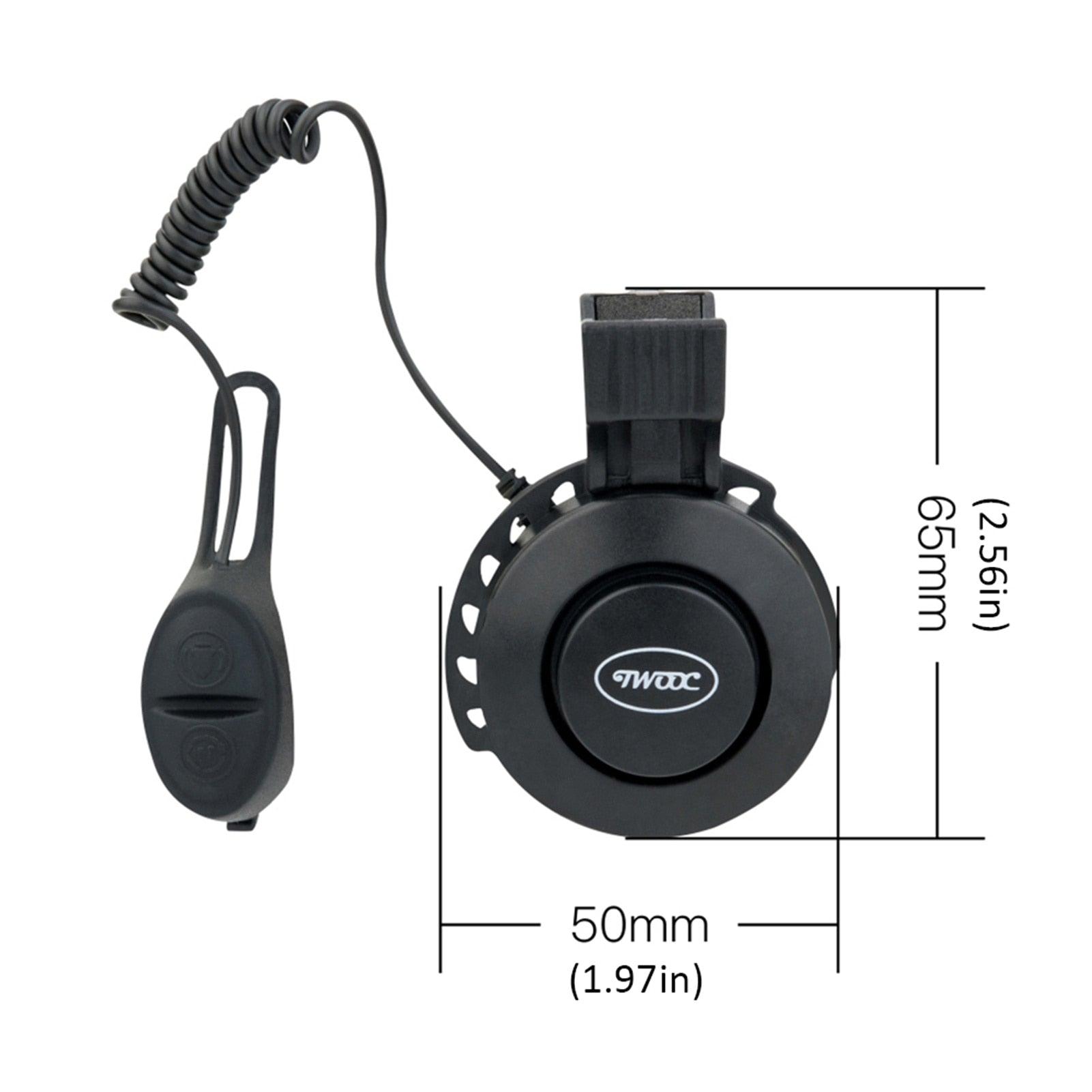 Bicycle Electric Bell USB Charging Bike Electronic Horn Waterproof Outdoor Cycling Accessories Bicycle Bell Riding Equipment Electric Bike Horn Electronic Bicycle Bell Waterproof Cycling Stevvex