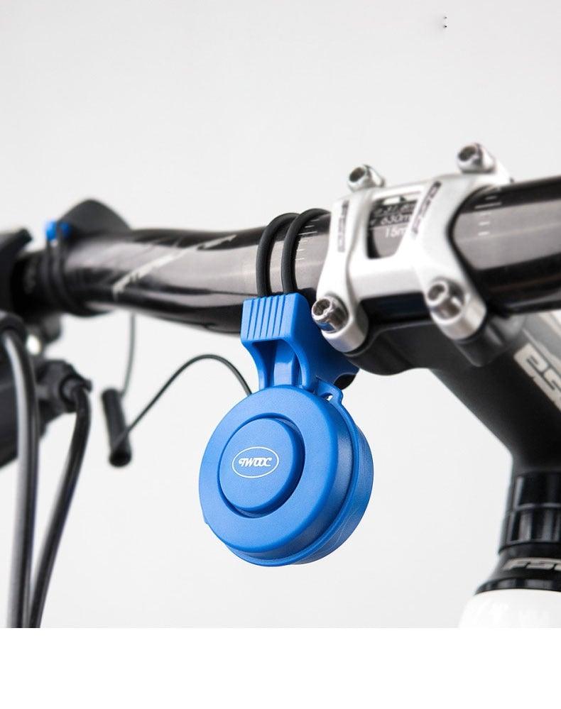 Bicycle Electronic Bell Scooter Siren Trumpet Alarm USB Charge Cycling Audio Warning Alert Safety Riding Mini Bicycle Horn Loud USB Rechargeable Handlebar Cycling Alarm Alert Ring For Mountain Bike Stevvex
