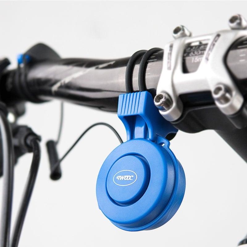 Bicycle Electronic Bell Scooter Siren Trumpet Alarm USB Charge Cycling Audio Warning Alert Safety Riding Mini Bicycle Horn Loud USB Rechargeable Handlebar Cycling Alarm Alert Ring For Mountain Bike Stevvex