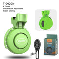 Bicycle Electronic Bell Scooter Siren Trumpet Alarm USB Charge Cycling Audio Warning Alert Safety Riding Mini Bicycle Horn Loud USB Rechargeable Handlebar Cycling Alarm Alert Ring For Mountain Bike Stevvex