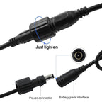 Bicycle Front Light Super Bright Bike Light Road Cycling Headlight 6400mAh Battery Pack Charger Bicycle Light USB Rechargeable Bike Headlight Set Install In Seconds Without Tools Powerful Bike Headlight Stevvex