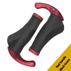 Bicycle Grip Handlebar End Cap Aluminium Alloy Lock Mountain Handle Bar Grip Bike Anti-Skid Rubber Bicycle Skid-Proof Grips New Generation Bike Handlebar Grip Soft Gel Inserts Shock Resistance Ergonomics Comfort Design Stevvex