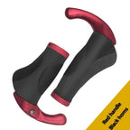 Bicycle Grip Handlebar End Cap Aluminium Alloy Lock Mountain Handle Bar Grip Bike Anti-Skid Rubber Bicycle Skid-Proof Grips New Generation Bike Handlebar Grip Soft Gel Inserts Shock Resistance Ergonomics Comfort Design Stevvex
