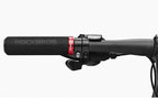 Bicycle Grips Rubber Handle Anti-Skid Cycling Handlebar Cuffs Lock Aluminum Alloy Bike Lock-On Mountain Bike Grips Bicycle Handlebar Locking Grips Non-Slip Handle Grips Stevvex