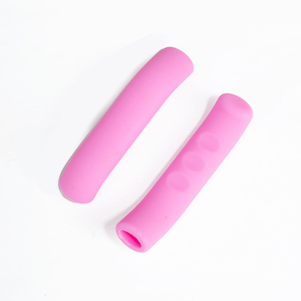 Bicycle Handle Bar Grips Cover Brake Handle Mountain Bike Cycling Silicone Anti-slip Handlebar Soft Grip Brake Silicone Covers Sleeves Waterproof Mountain Road Bike Brake Handle Protector Stevvex