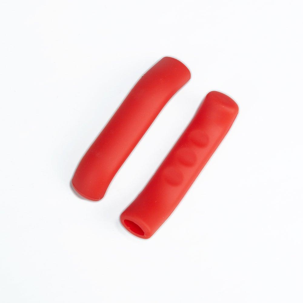 Bicycle Handle Bar Grips Cover Brake Handle Mountain Bike Cycling Silicone Anti-slip Handlebar Soft Grip Brake Silicone Covers Sleeves Waterproof Mountain Road Bike Brake Handle Protector Stevvex