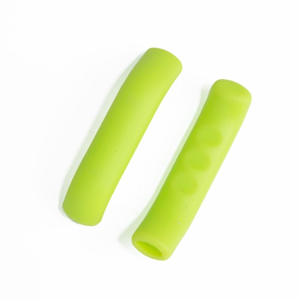 Bicycle Handle Bar Grips Cover Brake Handle Mountain Bike Cycling Silicone Anti-slip Handlebar Soft Grip Brake Silicone Covers Sleeves Waterproof Mountain Road Bike Brake Handle Protector Stevvex