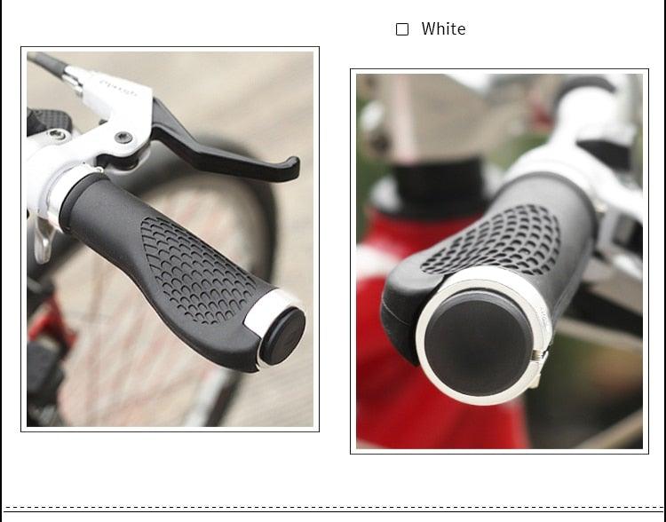 Bicycle Handlebar Cover Bike Grips Bicycle Mountain Grips Aluminum Anti-Slip Handle Bike Double Aluminum Clamp Lock On Grips For Mountain Bike Handle Bar Ends Bike Grips Comfort Ergo Handlebar Grip Designed For Cycling Stevvex