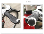 Bicycle Handlebar Cover Bike Grips Bicycle Mountain Grips Aluminum Anti-Slip Handle Bike Double Aluminum Clamp Lock On Grips For Mountain Bike Handle Bar Ends Bike Grips Comfort Ergo Handlebar Grip Designed For Cycling Stevvex