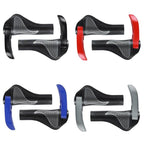 Bicycle Handlebar Grips Cycling Bicycle Accessories Non-Slip Bicycle Handlebar Grips Bike Handle Ergonomic Shockproof Bicycle Handle Grip With Adjustable Aluminum Lock For Mountain Bike Stevvex