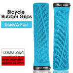 Bicycle Handlebar Grips Cycling Bicycle Accessories Non-Slip Bicycle Handlebar Grips Bike Handle Ergonomic Shockproof Bicycle Handle Grip With Adjustable Aluminum Lock For Mountain Bike Stevvex