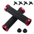 Bicycle Handlebar Grips Cycling Bicycle Accessories Non-Slip Bicycle Handlebar Grips Bike Handle Ergonomic Shockproof Bicycle Handle Grip With Adjustable Aluminum Lock For Mountain Bike Stevvex