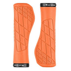 Bicycle Handlebar Grips Cycling Bicycle Accessories Non-Slip Bicycle Handlebar Grips Bike Handle Ergonomic Shockproof Bicycle Handle Grip With Adjustable Aluminum Lock For Mountain Bike Stevvex