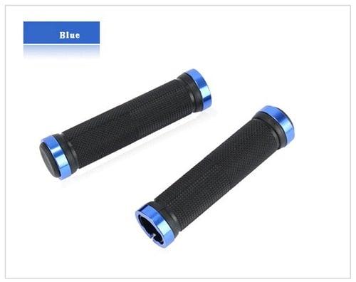 Bicycle Handlebar Grips Cycling Bicycle Accessories Non-Slip Bicycle Handlebar Grips Bike Handle Ergonomic Shockproof Bicycle Handle Grip With Adjustable Aluminum Lock For Mountain Bike Stevvex