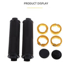Bicycle Handlebar Grips Cycling Bicycle Accessories Non-Slip Bicycle Handlebar Grips Bike Handle Ergonomic Shockproof Bicycle Handle Grip With Adjustable Aluminum Lock For Mountain Bike Stevvex
