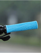 Bicycle Handlebar Grips Cycling Bicycle Accessories Non-Slip Bicycle Handlebar Grips Bike Handle Ergonomic Shockproof Bicycle Handle Grip With Adjustable Aluminum Lock For Mountain Bike Stevvex