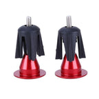 Bicycle Handlebar Rubber Grip End Cap Aluminium Alloy Lock Mountain Bike Handle Bar Grip Anti-Slip Bicycle Skid-Proof Grips Handlebar Cover Widen Holding Surface Unti-Skid Bike Grips Shockproof Handlebar Cover Ergonomic Design Stevvex