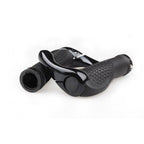 Bicycle Handlebar Rubber Grip End Cap Aluminium Alloy Lock Mountain Bike Handle Bar Grip Anti-Slip Bicycle Skid-Proof Grips Handlebar Cover Widen Holding Surface Unti-Skid Bike Grips Shockproof Handlebar Cover Ergonomic Design Stevvex