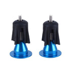 Bicycle Handlebar Rubber Grip End Cap Aluminium Alloy Lock Mountain Bike Handle Bar Grip Anti-Slip Bicycle Skid-Proof Grips Handlebar Cover Widen Holding Surface Unti-Skid Bike Grips Shockproof Handlebar Cover Ergonomic Design Stevvex