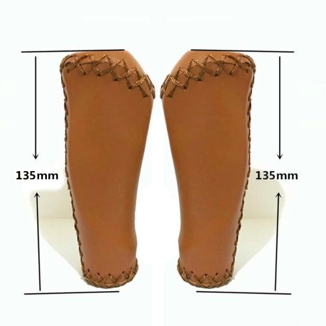 Bicycle Locking Grip Wear-Resistant Leather Non-Slip Grip Cover Mountain Bike Handlebar Lock-on Bike Handlebar Grips Locking Non-Slip-PU Bicycle Handle Grip Widen Holding Surface For Cycling Mountain And Bicycles Accessories Stevvex