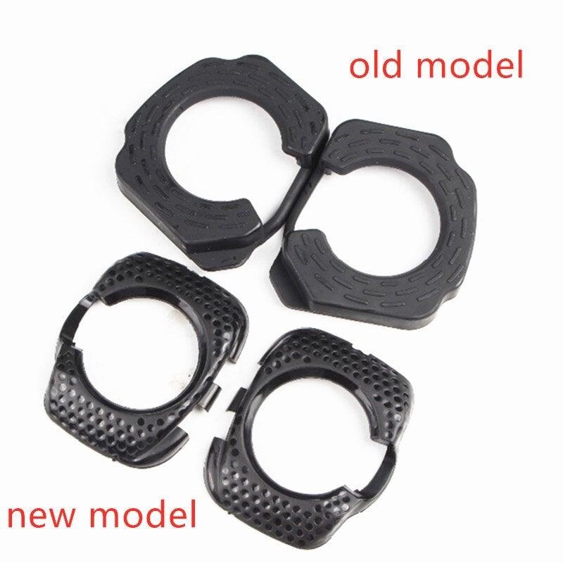 Bicycle Old Model New Model Pedal Bike Pair Pedals Cleats Protection Cover For Speed Play Cleat Covers For Pedal Systems Black And Yellow Stevvex