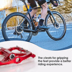 Bicycle Pedal CNC Aluminum Alloy Flat Bicycle Platform Pedal Light Non-Slip Pedal Mountain Bike Riding Pedal Mountain Bike Pedals Sealed Bearing Aluminum Alloy Flat Pedals Road Bicycle Pedals Stevvex