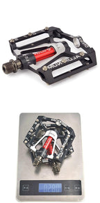 Bicycle pedal Flat Bike Pedals Road 3 Seal Bearings Mountain Bike aluminum Wide Platform Mountain Bike Pedals Flat Bicycle Pedals Lightweight Road Bike Pedals Fiber Sealed Bearing Flat Pedals Stevvex