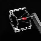 Bicycle Pedals Aluminum Alloy Ultralight Non-Slip Rainproof Reflective Bearing Road Bike Pedal Cycling Accessories Mountain Bike Pedals Ultra Strong Aluminum Alloy Flat Pedals Cycling Sealed Bearings Light Weight And Large Platform Stevvex