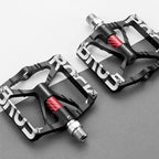 Bicycle Pedals Aluminum Alloy Ultralight Non-Slip Rainproof Reflective Bearing Road Bike Pedal Cycling Accessories Mountain Bike Pedals Ultra Strong Aluminum Alloy Flat Pedals Cycling Sealed Bearings Light Weight And Large Platform Stevvex
