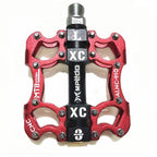 Bicycle Pedals Sealed 2 Bearing Cleats Pegs Road Mountain Bike Pedal Aluminum Alloy Anti-slip Cycling Parts Mountain Bike Pedals Bicycle Flat Pedals Aluminum Sealed Bearing Lightweight Platform For Road Mountain Stevvex