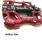 Bicycle Pedals Sealed 2 Bearing Cleats Pegs Road Mountain Bike Pedal Aluminum Alloy Anti-slip Cycling Parts Mountain Bike Pedals Bicycle Flat Pedals Aluminum Sealed Bearing Lightweight Platform For Road Mountain Stevvex