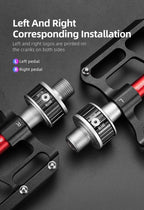 Bicycle Peddals Quick Release Rainproof Seal Bearing 8.2cm Widened Non-slip Chrome Molybdenum Bike   Mountain Bike Pedals Pedals Aluminum Bicycle Flat Platform Pedals Lightweight Non-Slip Sealed Bearing For Road Mountain Stevvex