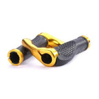 Bicycle Skid-Proof Grips Bicycle Grip Handlebar End Cap Aluminium Alloy Lock Mountain Handle Bar Grip Anti-Skid Rubber Ergonomic Anti-slip Handlebar Grips For Bicycle Mountain Bike Handle Bar With Non-Slip Grip Stevvex