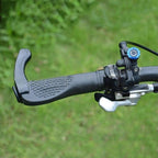 Bicycle Skid-Proof Grips Bicycle Grip Handlebar End Cap Aluminium Alloy Lock Mountain Handle Bar Grip Anti-Skid Rubber Ergonomic Anti-slip Handlebar Grips For Bicycle Mountain Bike Handle Bar With Non-Slip Grip Stevvex