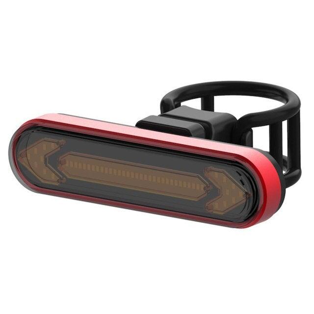 tBicycle Turn Signal Taillight USB Rechargeable Bicycle Tail Rear Light Turn Signal Braking Warning Wireless LED Ultra Bright LED Safety Warning Bike Brake Rear Lights Wireless Remote Control Modes Waterproof Suitable For Mountain Bike Road Bicycle Stevvex
