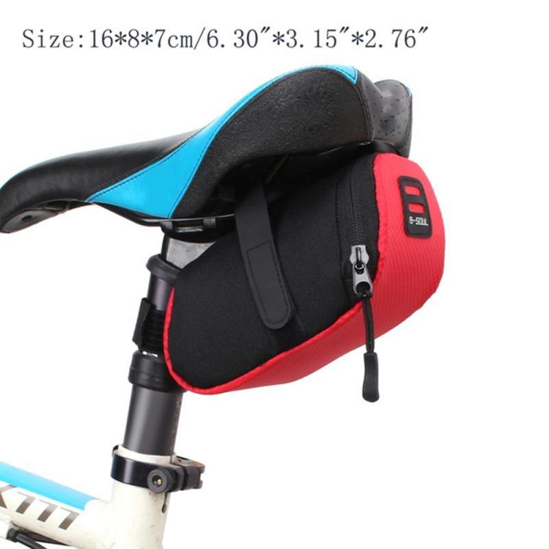 Bicycle Waterproof Bag Bike Waterproof Storage Bag Seat Cycling Pouch Bag Accessories Bike Bag Bicycle Bag Under Seat Water Resistant Bike Pouch Pack For Mountain Road Bikes For Storage Cycling Accessories Tool Stevvex