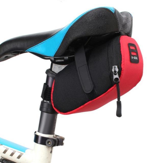 Bicycle Waterproof Bag Bike Waterproof Storage Bag Seat Cycling Pouch Bag Accessories Bike Bag Bicycle Bag Under Seat Water Resistant Bike Pouch Pack For Mountain Road Bikes For Storage Cycling Accessories Tool Stevvex