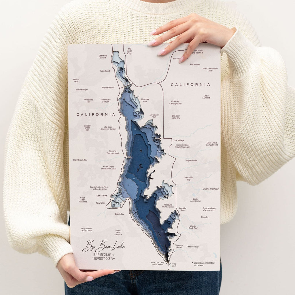 Big Bear Lake Wall Art - SJB-DIAMOND ELITES