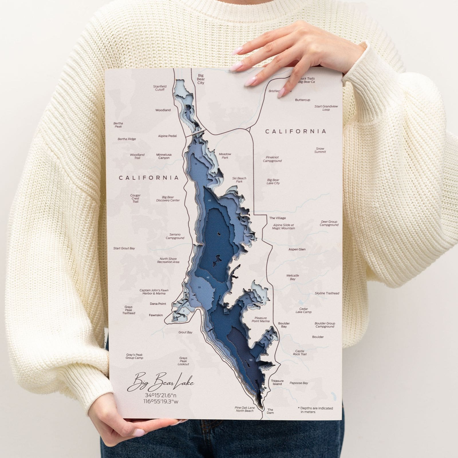 Big Bear Lake Wall Art - SJB-DIAMOND ELITES