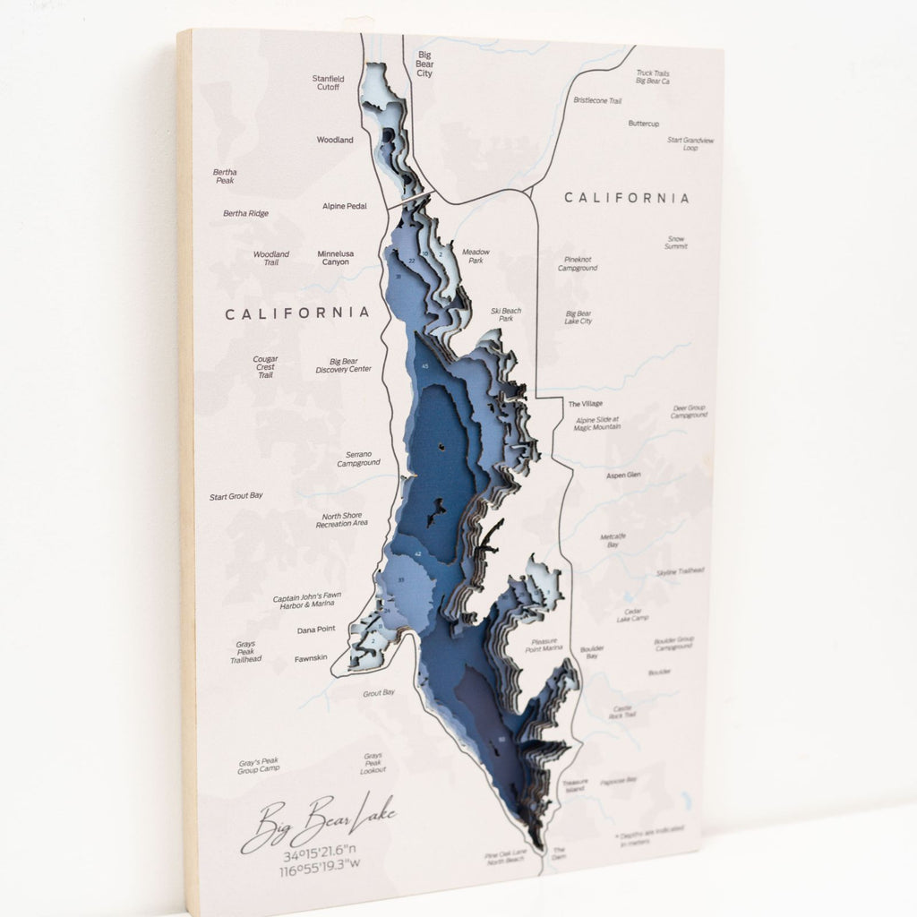 Big Bear Lake Wall Art - SJB-DIAMOND ELITES