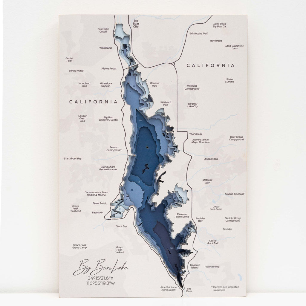 Big Bear Lake Wall Art - SJB-DIAMOND ELITES