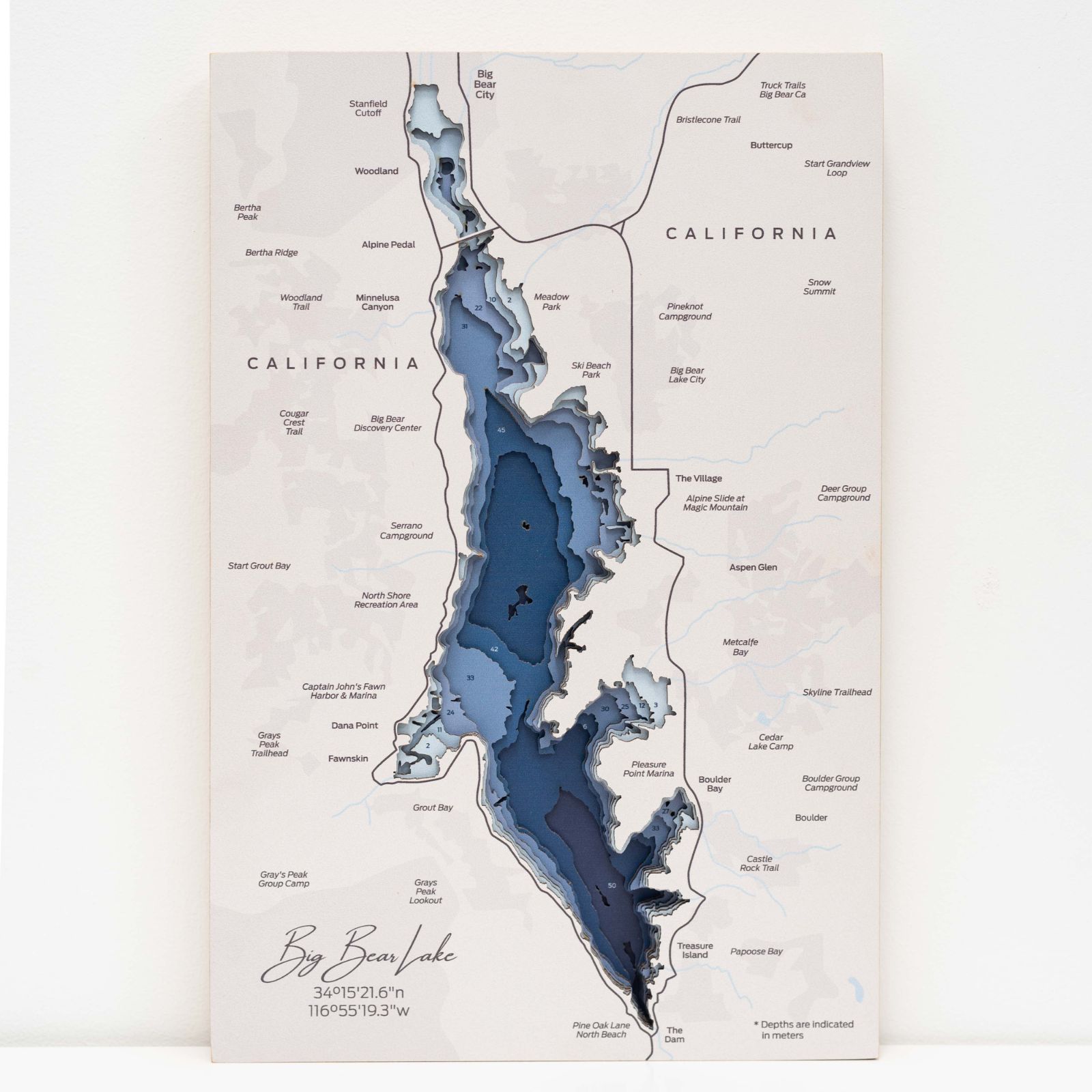 Big Bear Lake Wall Art - SJB-DIAMOND ELITES